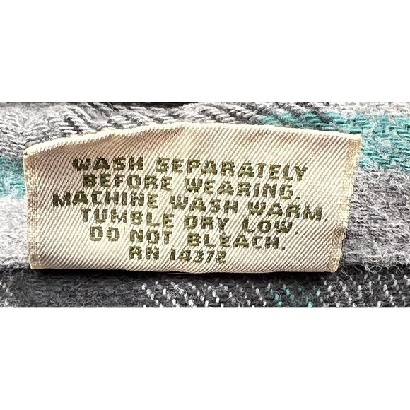 Vtg Five Brother Soft Flannel Shirt Plaid Mens Tallman 3XLT Gorpcore Cabincore - Picture 14 of 14